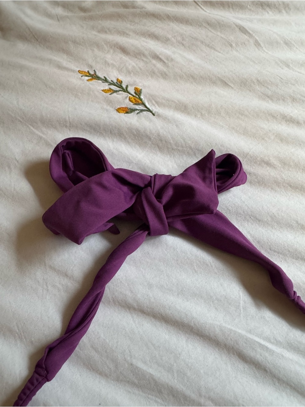 Lululemon Purple Open Back Dignity Halter Top size: 8 - Picture 6 of 7